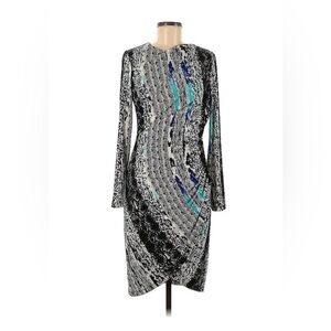 Ivy + blu snakeskin dress